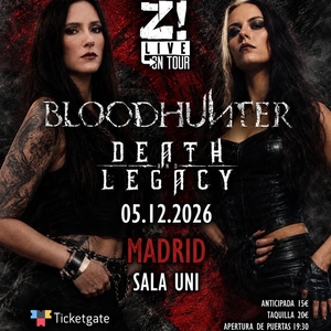 BLOODHUNTER Tickets, Tour Dates and Concerts