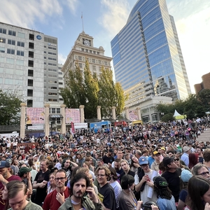 Wishy at Portland, OR in Pioneer Courthouse Square 2026