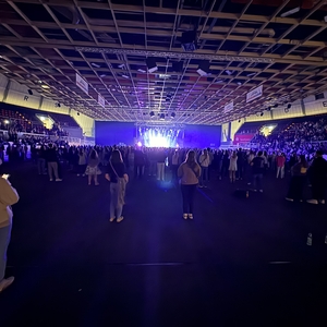 Josiah Queen at Leverkusen, Germany in Smidt-Arena 2026