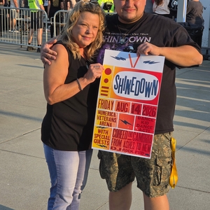 Shinedown at Spokane, WA in Numerica Veterans Arena 2026