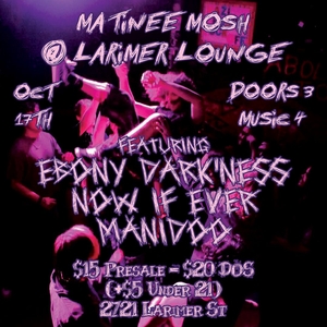 Ebony Dark'ness Tickets, Tour Dates and Concerts