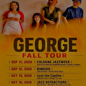 GEORGE Tickets, Tour Dates and Concerts