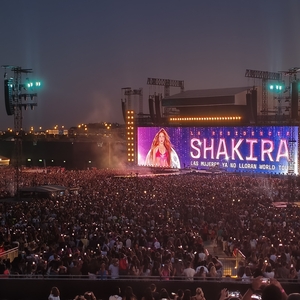 Shakira at Madrid, Spain in Estadio Shakira 2026