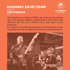 The Foxholes Tickets, Tour Dates and Concerts