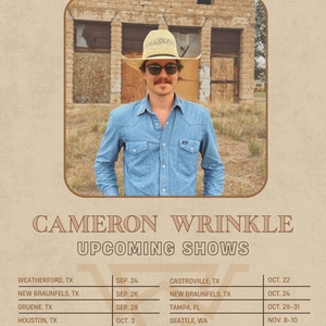 Cameron Wrinkle Tickets, Tour Dates and Concerts