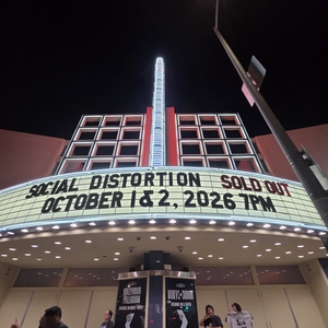 Social Distortion at Los Angeles, CA in Hollywood Palladium 2026