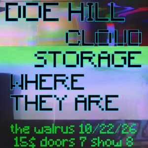 Cloud Storage Tickets, Tour Dates and Concerts