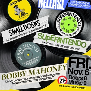 Ingressos, Datas da Turnê e Shows de Bobby Mahoney Music