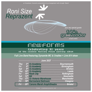Roni Size Tickets, Tour Dates and Concerts