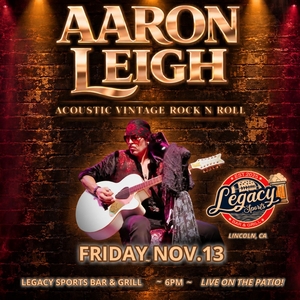 Aaron Leigh Tickets, Tour Dates and Concerts