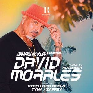 David Morales Tickets, Tour Dates and Concerts