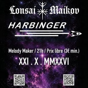 Harbinger Tickets, Tour Dates and Concerts
