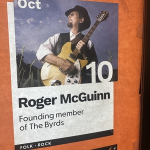 Roger McGuinn at Grass Valley, CA in The Center For the Arts 2026