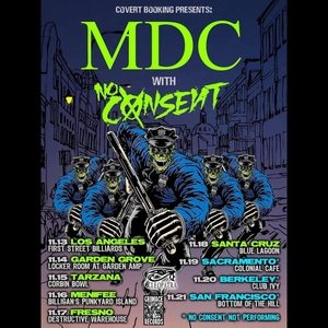 MDC - Millions of Dead Cops Sacramento Tickets, Cafe Colonial Nov 19 ...