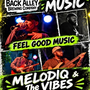 MELODIQ & The VIBES | Back Alley Brewing Company | Oct.16th @ 7pm