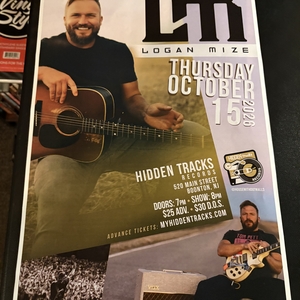 Logan Mize at Boonton, NJ in Hidden Tracks Records 2026