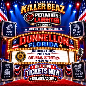Event image for Killer Beaz's Operation: Laughter Tour comes to Dunnellon