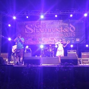 Brick Top Blaggers at Murrieta, CA in Town Square Park 2015