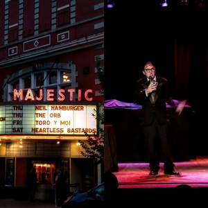 Neil Hamburger at Madison, WI in Mjestic Theatre 2015