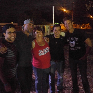 Clark Manson at Hebron, OH in Downtown Hebron 2015