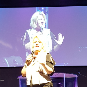 Chonda Pierce at Colorado Springs, CO in Springs First Church of the Nazarene w/Chonda 2015