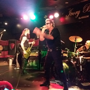Anti-Nowhere League at Glasgow, United Kingdom in Ivory Blacks 2015
