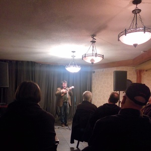 Svavar Knutur at Winnipeg, Canada in Wee Johnny's Irish Pub 2015