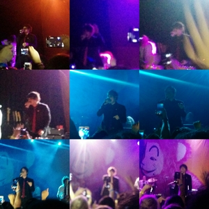 Gerard Way at Austin, TX in Emo's 2015