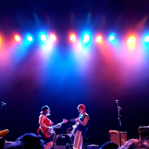 Girlpool at Los Angeles, CA in Fonda Theatre 2015