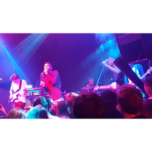 Samm Henshaw at London, United Kingdom in Cargo 2015
