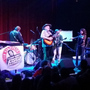 Peter Rowan at Charlotte, NC in Neighborhood Theatre with Peter Rowan and Ben Cohen 2015