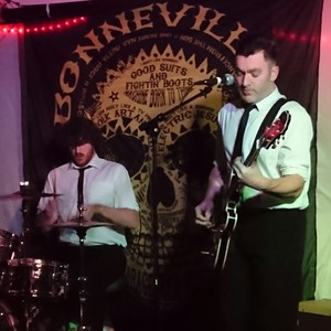 The Bonnevilles at Edinburgh, United Kingdom in Franklin Rock n Roll Club 2015