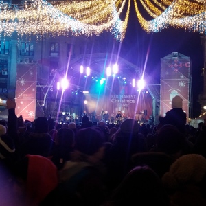 Holograf at Bucuresti, Romania in Bucharest Christmas Market 2015