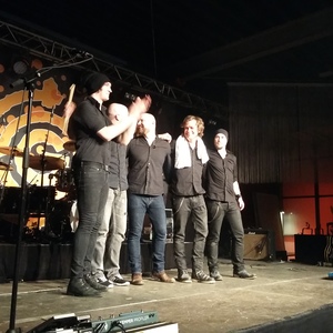 Thomas Godoj at Recklinghausen, Germany in Vest Arena 2015