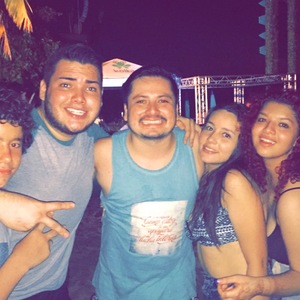 Los Ajenos at Tamarindo, Costa Rica in Gira De Playas 2015