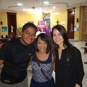 Celines at Santo Domingo, Dominican Republic in Parroquia Divino Niño 2016