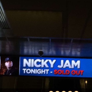 Nicky Jam at New York, NY in The Theater at Madison Square Garden 2016