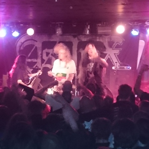 Asphyx at Sofia, Bulgaria in Club Live and Loud 2015