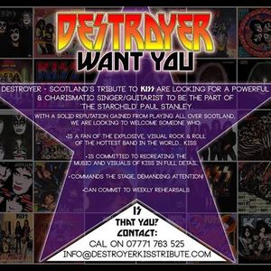 Billets, dates de tournée et concerts pour Destroyer: Scotland's Hottest Tribute to KISS