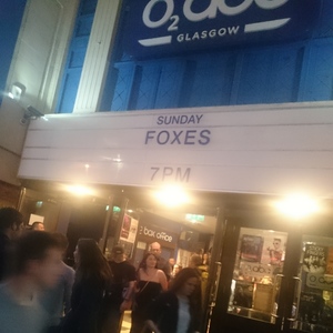 Foxes at Glasgow, United Kingdom in O2 ABC 2016
