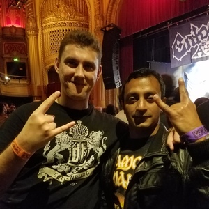 Entombed A.D. at San Francisco, CA in The Warfield 2016