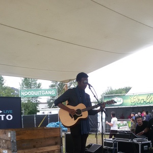 Jeangu Macrooy at Apeldoorn, Netherlands in Drakenbootfestival 2016