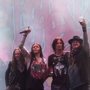 Hardcore Superstar at Vasteras, Sweden in Västerås Cityfestival 2016