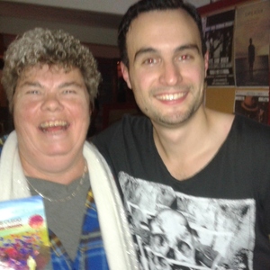 Jesse Clegg at Cape Town, South Africa in Cafe Roux 2016