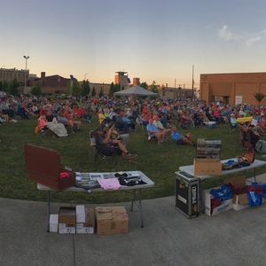 The Stampede String Band at Muncie, IN in Three Trails Music Series 2016