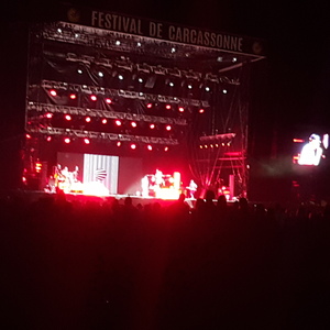 Pharrell Williams at Carcassonne, France in LA FAJEOLLE 2016