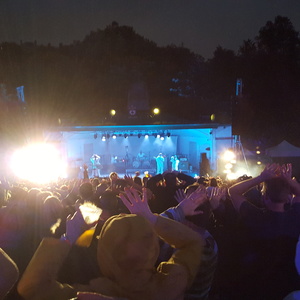 Super Furry Animals at Glasgow, United Kingdom in Kelvingrove Bandstand 2016