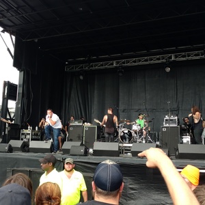 Bury Your Dead at Pontiac, MI in Crofoot Festival Grounds 2016