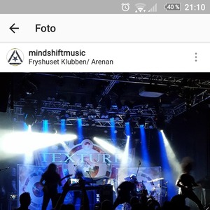 Textures at Stockholm, Sweden in Klubben 2016