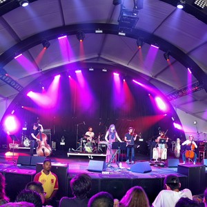 Julia Holter at Los Angeles, CA in FYF Fest 2016